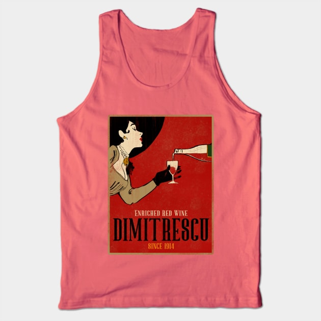 Enriched wine Tank Top by ursulalopez